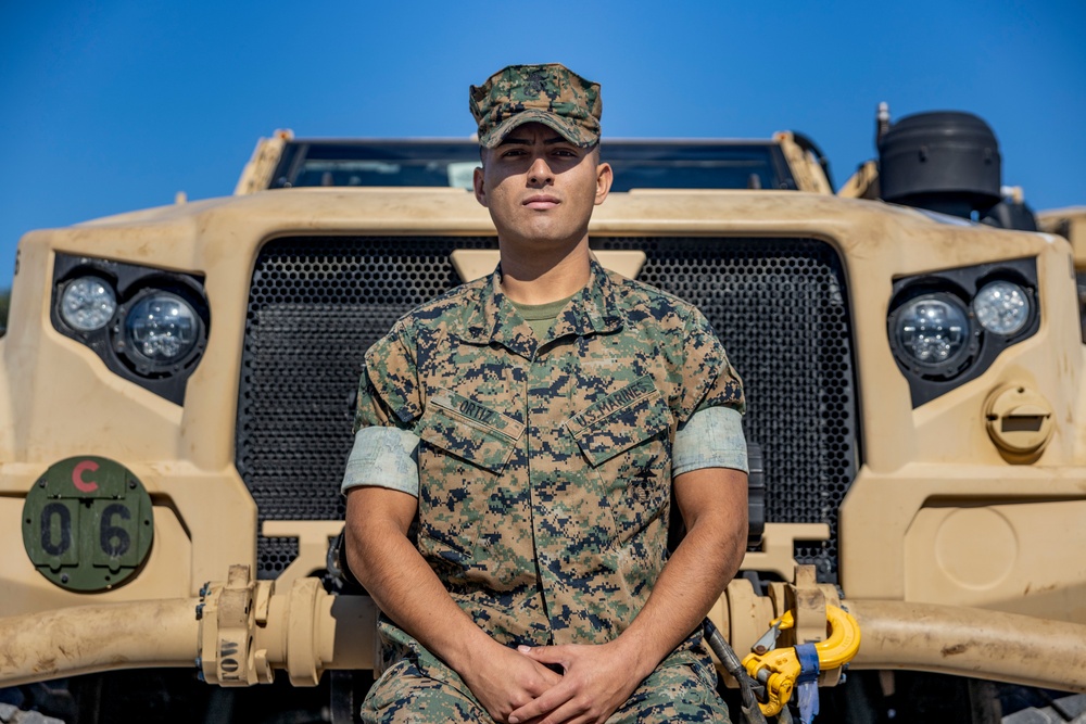 6th Reg &quot;Follow Me&quot; Cpl. Ortiz