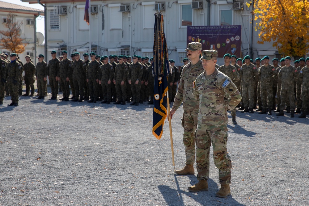 KFOR’s Regional Command-East Welcomes New Maneuver Battalion