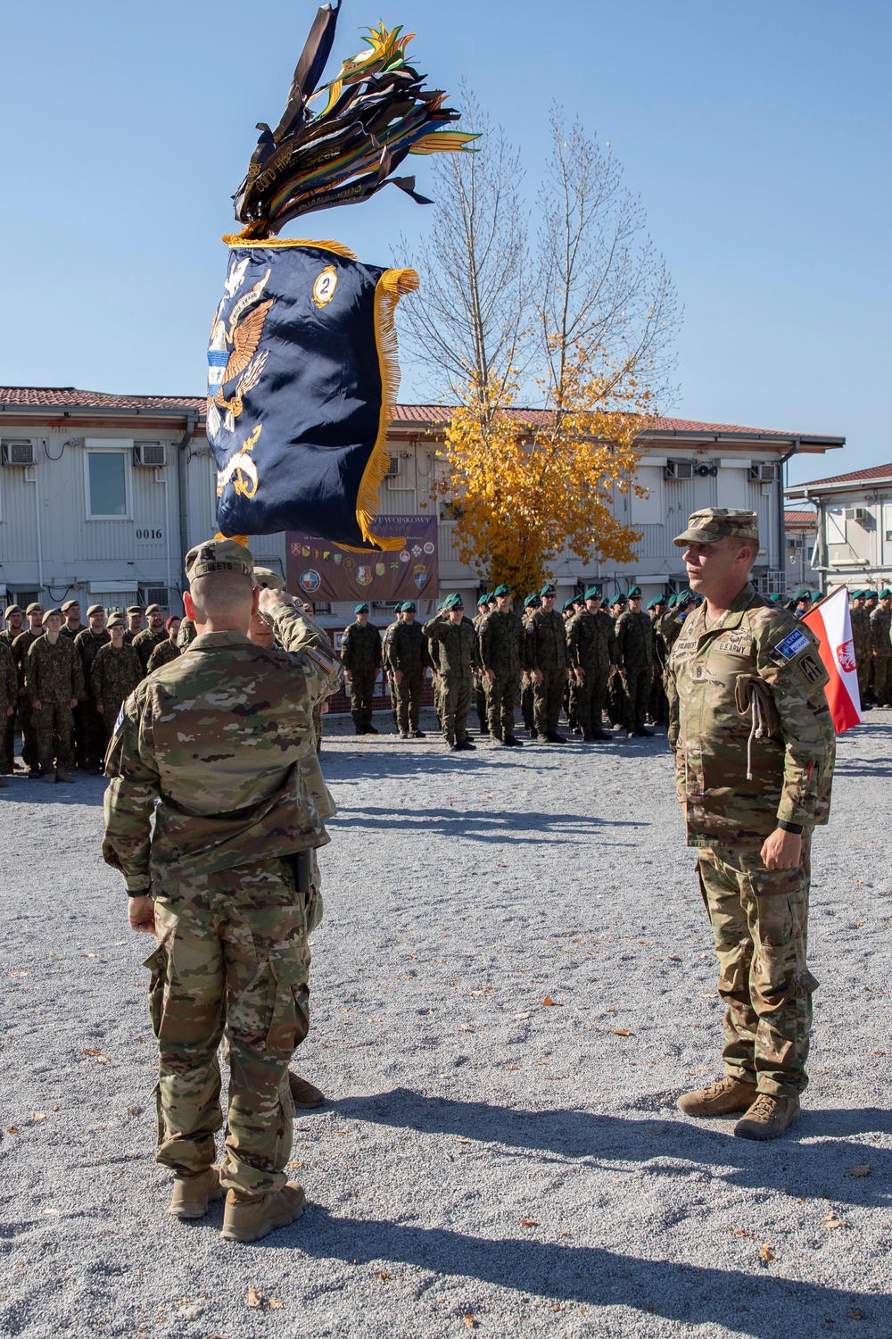 KFOR’s Regional Command-East Welcomes New Maneuver Battalion