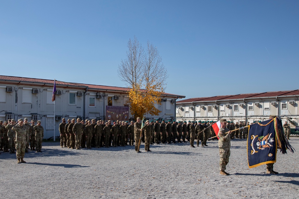 KFOR’s Regional Command-East Welcomes New Maneuver Battalion