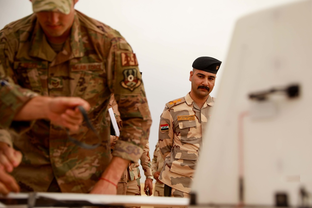 Task Force Centaur Key Leader Engagement with Iraq Air Defense