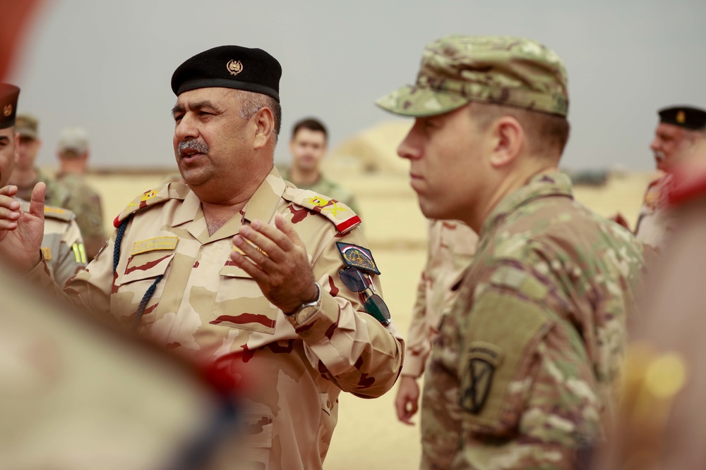 TF Centaur Key Leader Engagement with Iraq Air Defense