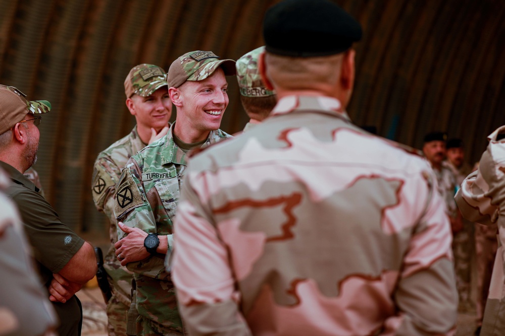 TF Centaur Key Leader Engagement with Iraq Air Defense