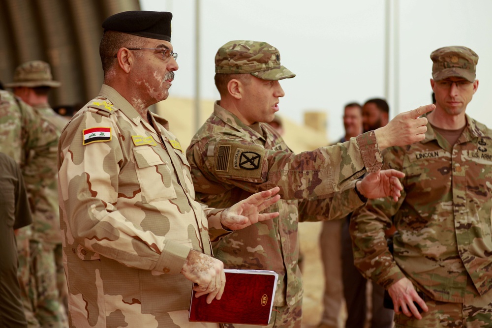 TF Centaur Key Leader Engagement with Iraq Air Defense