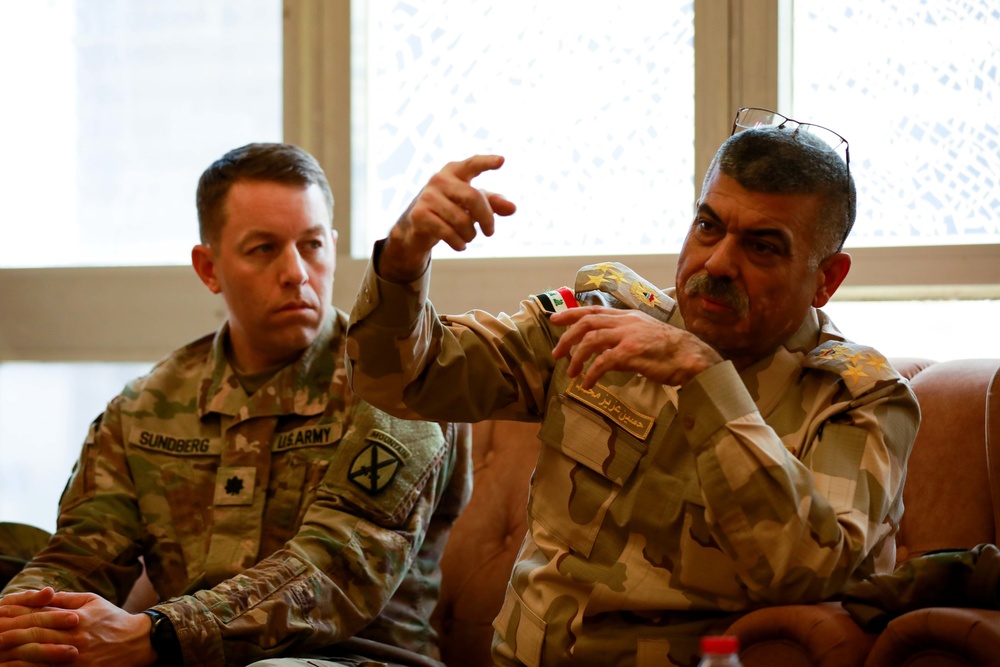 TF Centaur Key Leader Engagement with Iraq Air Defense
