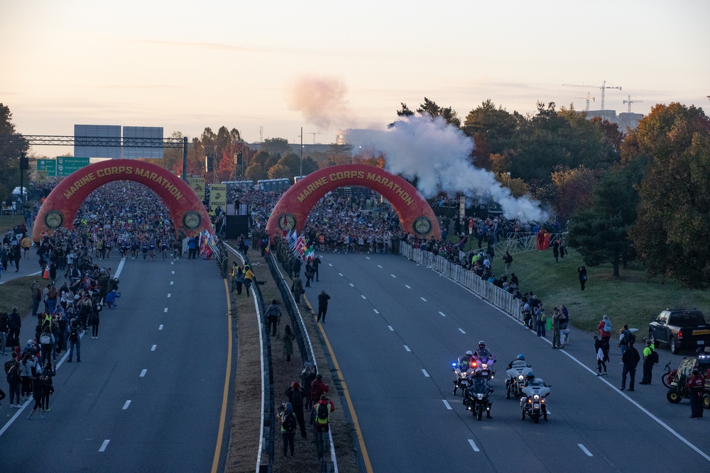 47th Marine Corps Marathon 2022