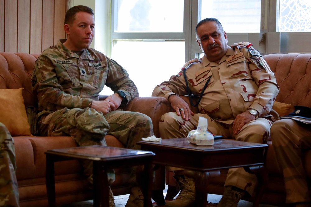 Task Force Centaur Key Leader Engagement with Iraq Air Defense