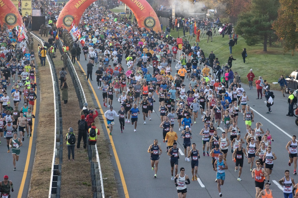 47th Marine Corps Marathon 2022