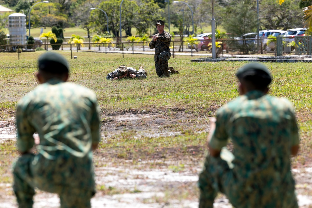 CARAT Brunei 2022 close target reconnaissance