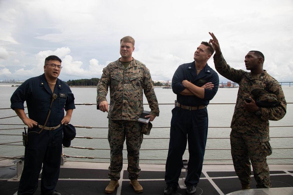 CARAT Brunei 2022 USS Charleston (LCS 18) Tour