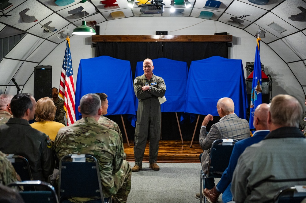 The B1-B Lancer is officially commemorated