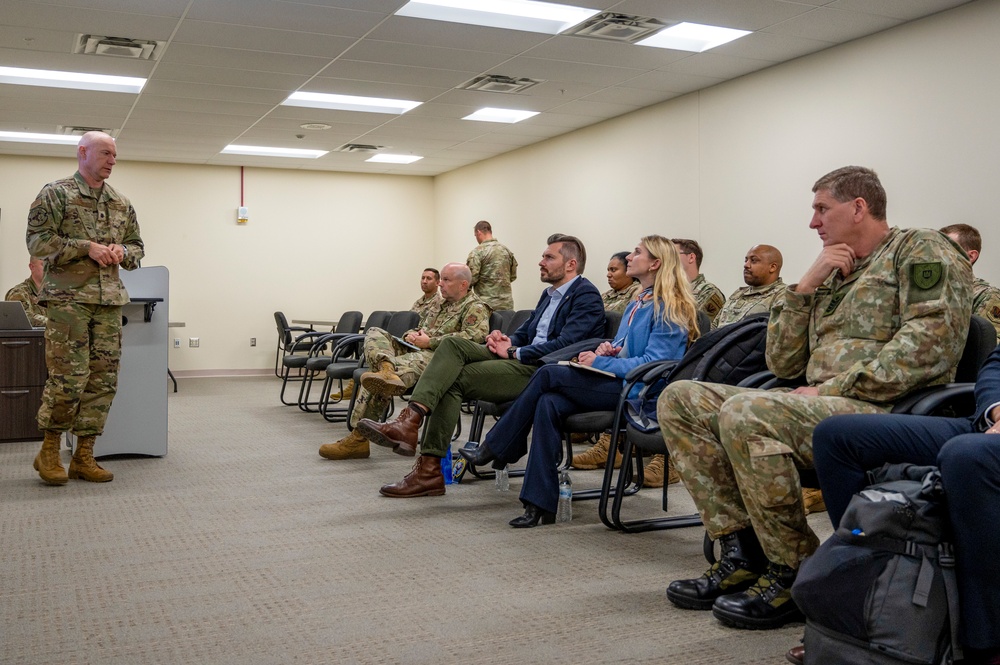 111th ATKW hosts Lithuanian Leaders during Cybersecurity Awareness Month