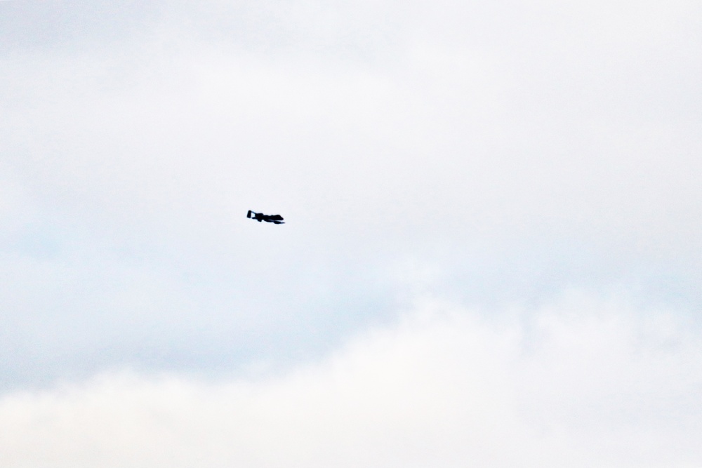 Air Force holds training with A-10 aircraft at Fort McCoy