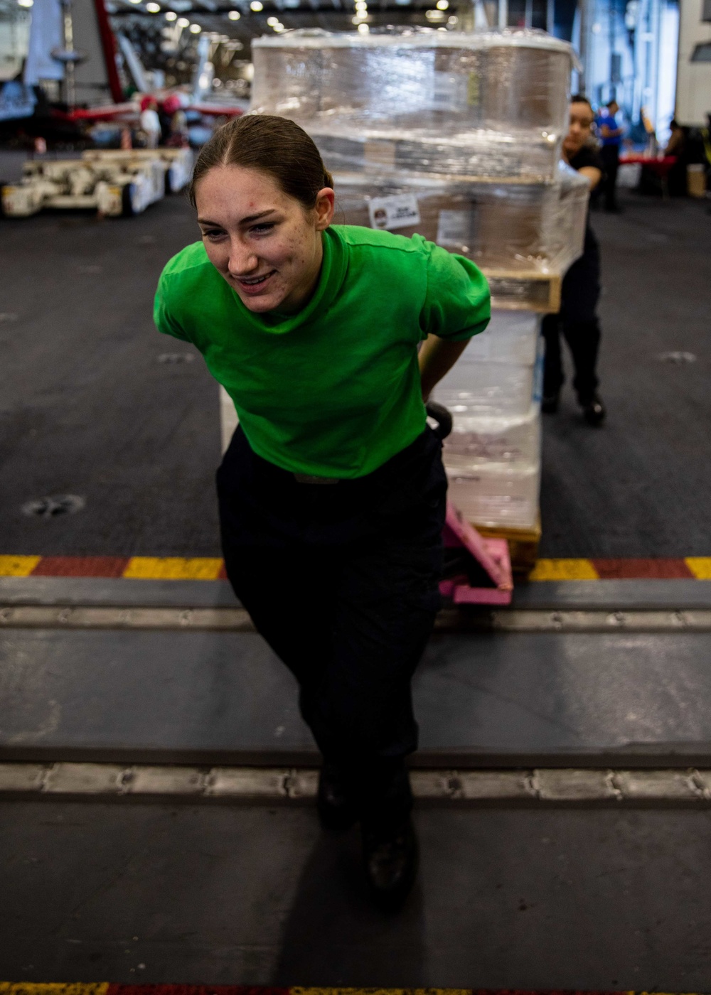 Daily operations aboard USS George H.W. Bush (CVN 77)