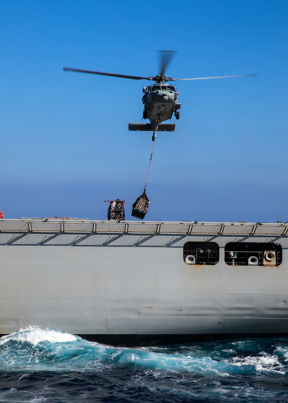 Daily operations aboard USS George H.W. Bush (CVN 77)