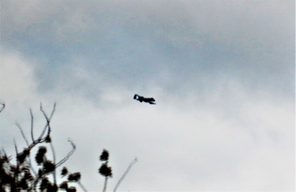 Air Force holds training with A-10 aircraft at Fort McCoy