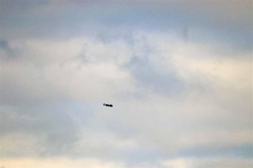 Air Force holds training with A-10 aircraft at Fort McCoy