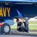 The Navy Flight Demonstration Squadron, the Blue Angels Perform in Vidalia, Georgia