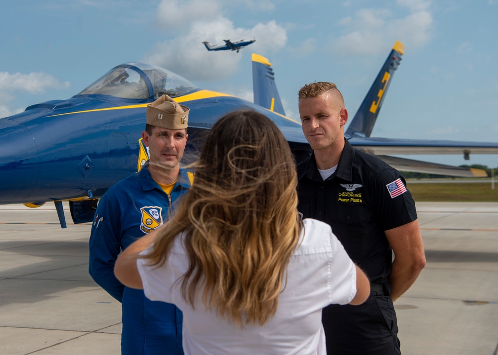 DVIDS Images The Navy Flight Demonstration Squadron, the Blue