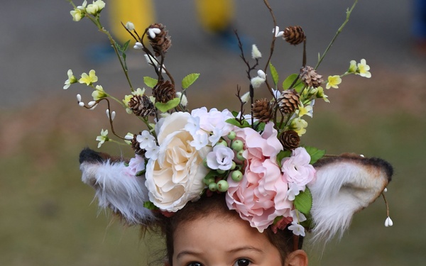 Keesler families attend Ghouls in the Park Halloween event