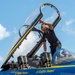 The Navy Flight Demonstration Squadron, the Blue Angels Perform in Vero Beach, Florida