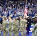 Service Members Support Colts Game Against The Commanders