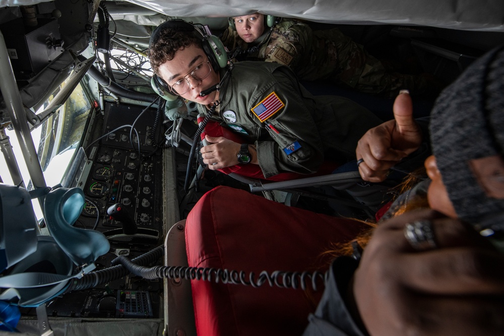 104FW holds combined incentive flight, spouse lift on ME ANG KC-135