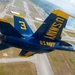 The Navy Flight Demonstration Squadron, the Blue Angels Perform in Vero Beach, Florida