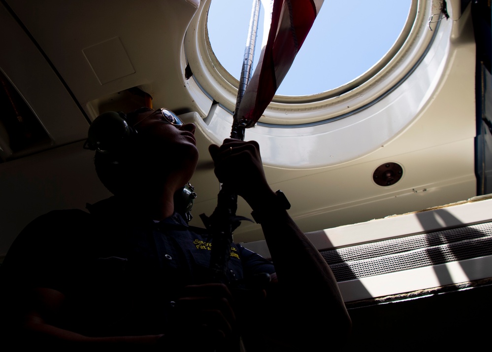 The Navy Flight Demonstration Squadron, the Blue Angels Perform in Vero Beach, Florida