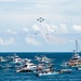 The Navy Flight Demonstration Squadron, the Blue Angels Perform in Pensacola, Florida