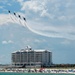 The Navy Flight Demonstration Squadron, the Blue Angels Perform in Pensacola, Florida