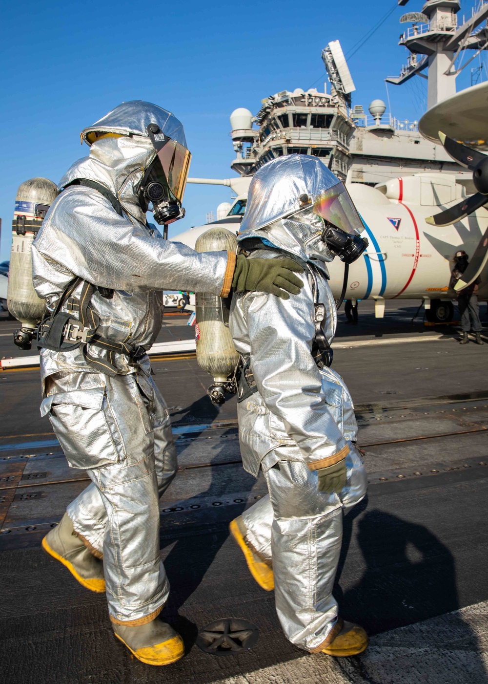 Daily Operations Onboard USS George H.W. Bush (CVN 77)