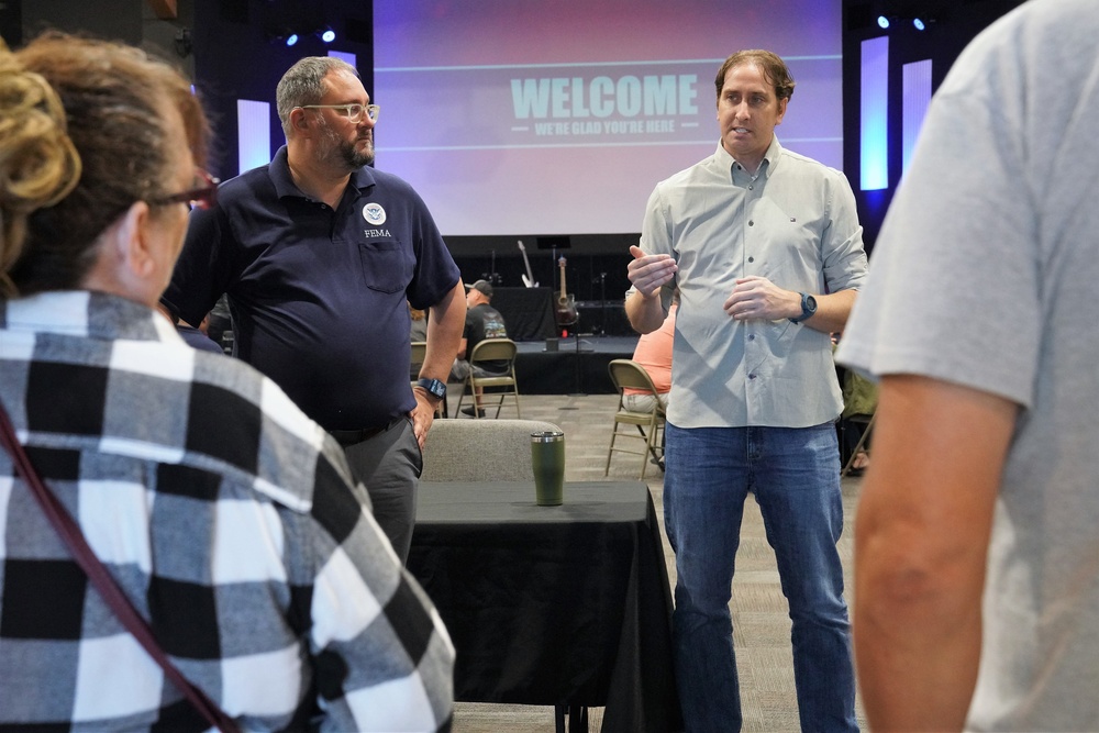 FEMA at Disaster Recovery Center for Deaf Survivors in Fort Myers