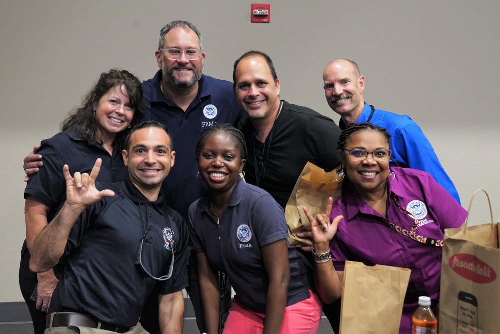 FEMA at Disaster Recovery Center for Deaf Survivors in Fort Myers