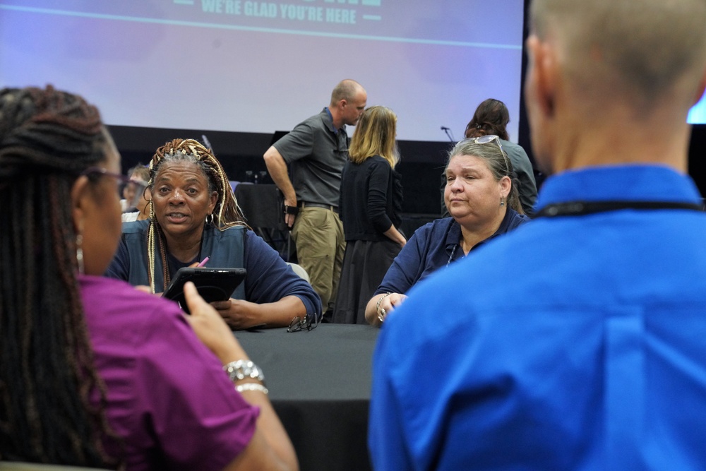 FEMA at Disaster Recovery Center for Deaf Survivors in Fort Myers