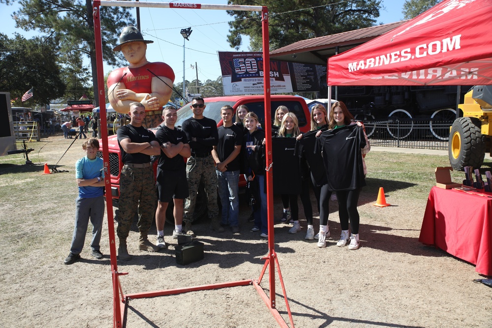 U.S. Marines attend 110th Washington Parish Free Fair