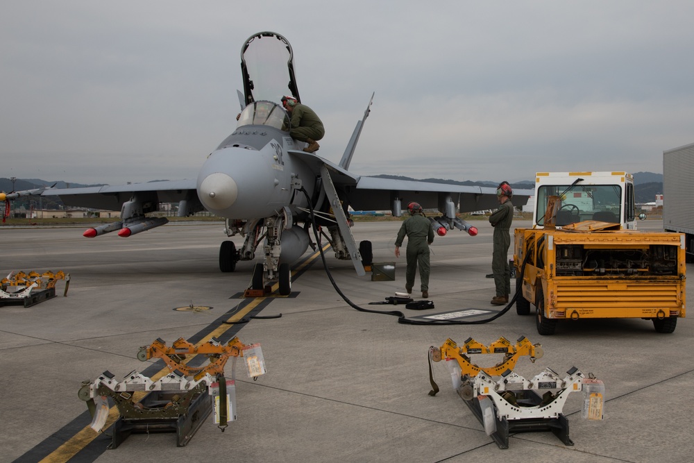 VMFA-312 Flies Armed to the Teeth