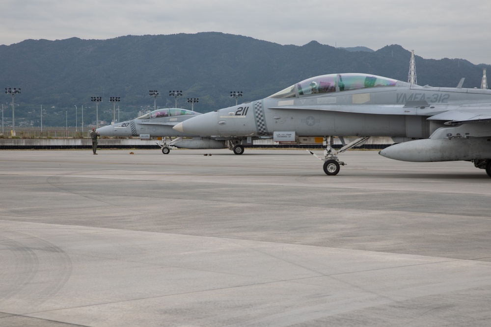 VMFA-312 Flies Armed to the Teeth