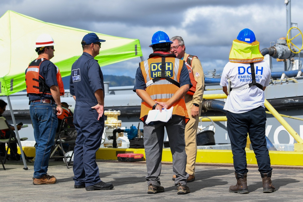 Joint Task Force-Red Hill Fuel Barge Operations