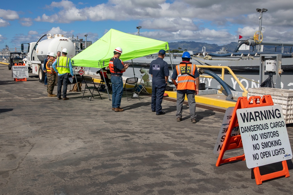 Joint Task Force-Red Hill Fuel Barge Operations