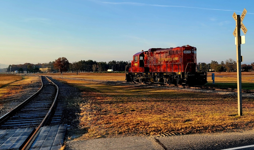 Locomotive at Fort McCoy