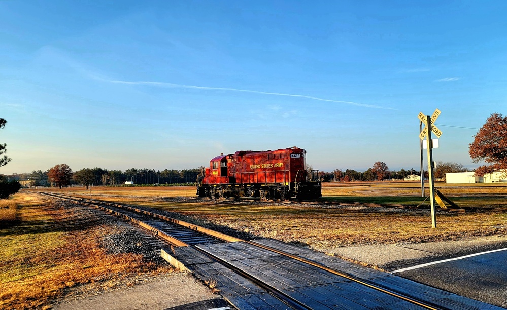 Locomotive at Fort McCoy