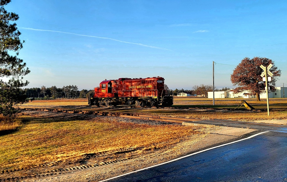 Locomotive at Fort McCoy