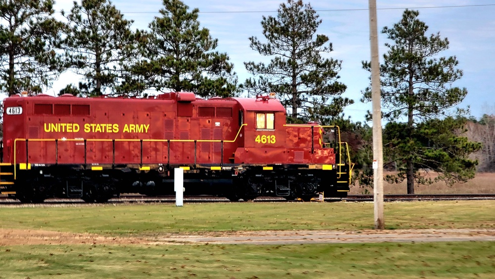 Locomotive at Fort McCoy