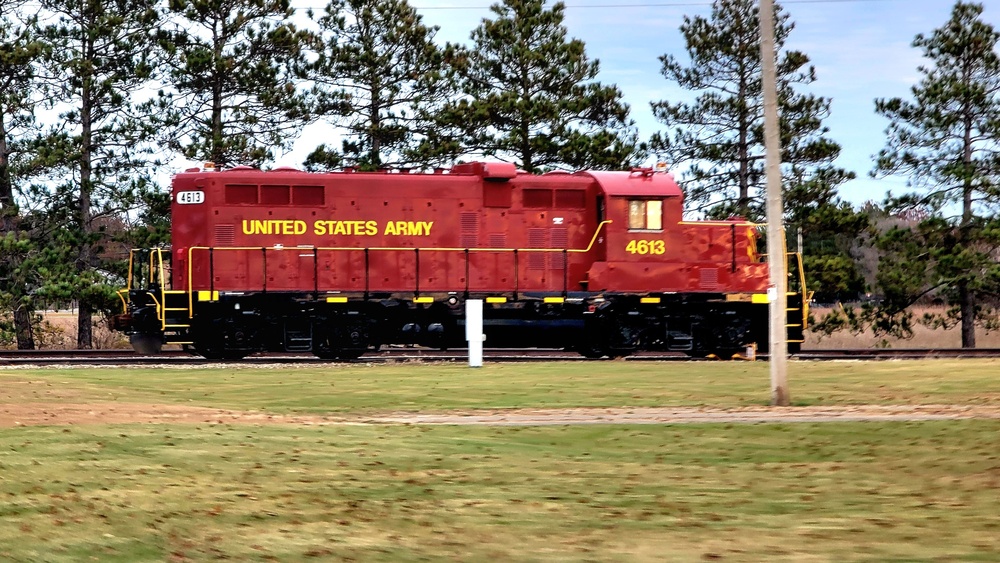 Locomotive at Fort McCoy