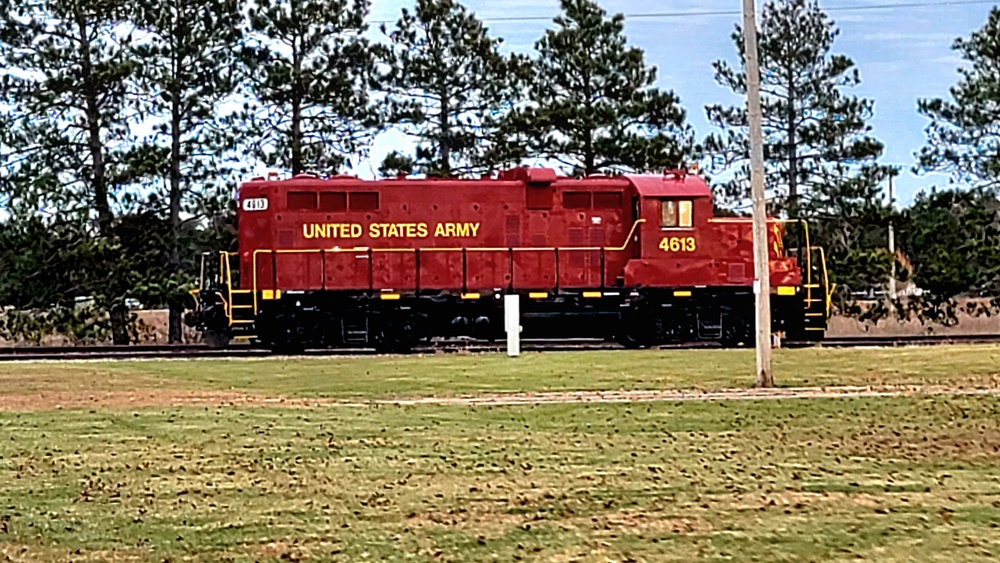 Locomotive at Fort McCoy