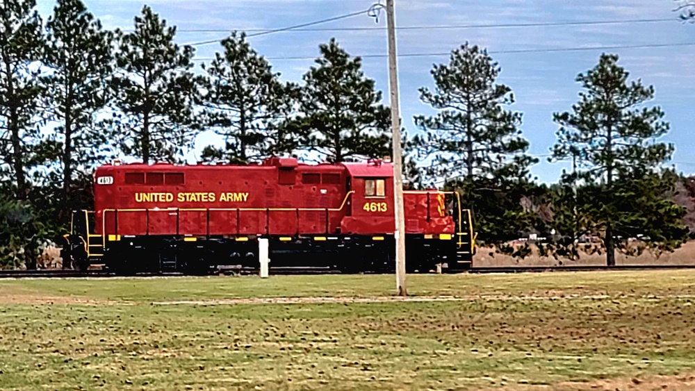 Locomotive at Fort McCoy