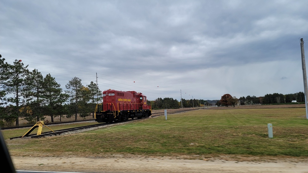 Locomotive at Fort McCoy