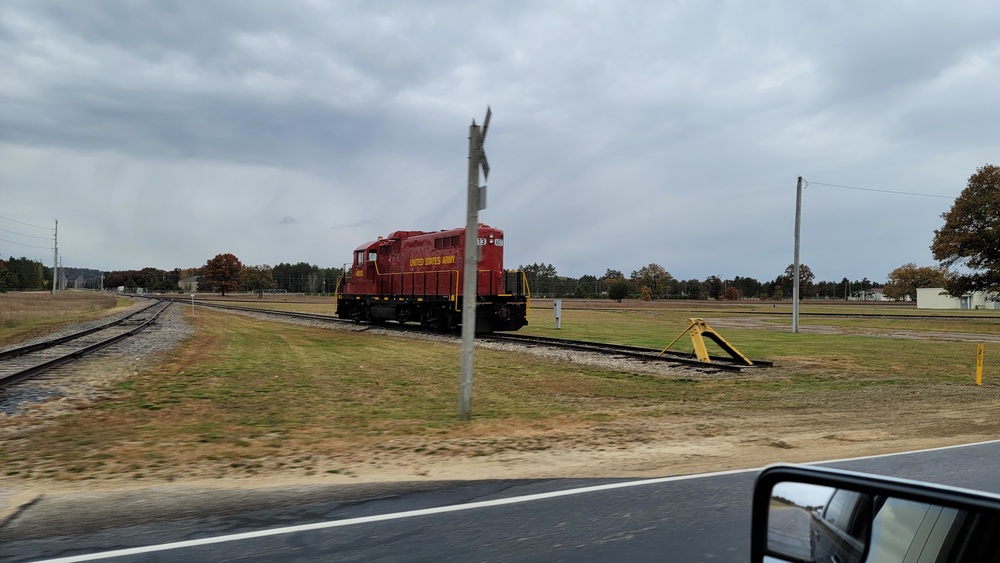 Locomotive at Fort McCoy