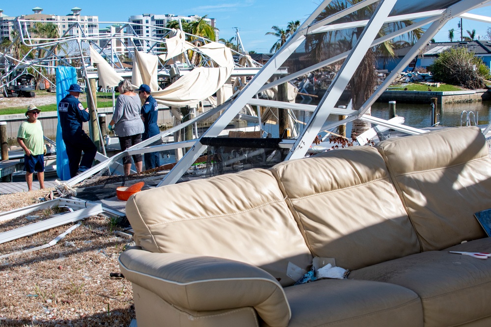 USCG Assesses Potential Pollution Threats After Hurricane Ian